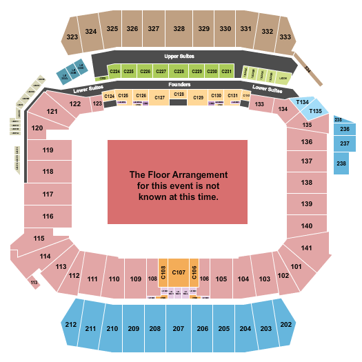 Snapdragon Stadium Guns N' Roses Seating Chart